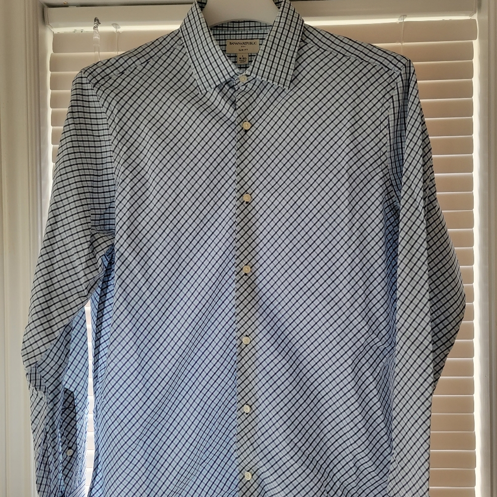 Mens Banana Republic Dress Shirt
